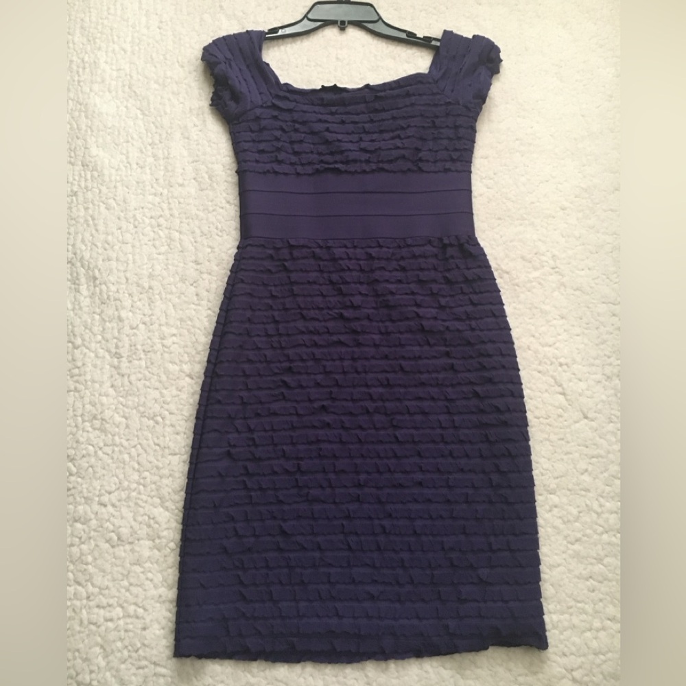 Max Studio Deep Purple Knit Dress